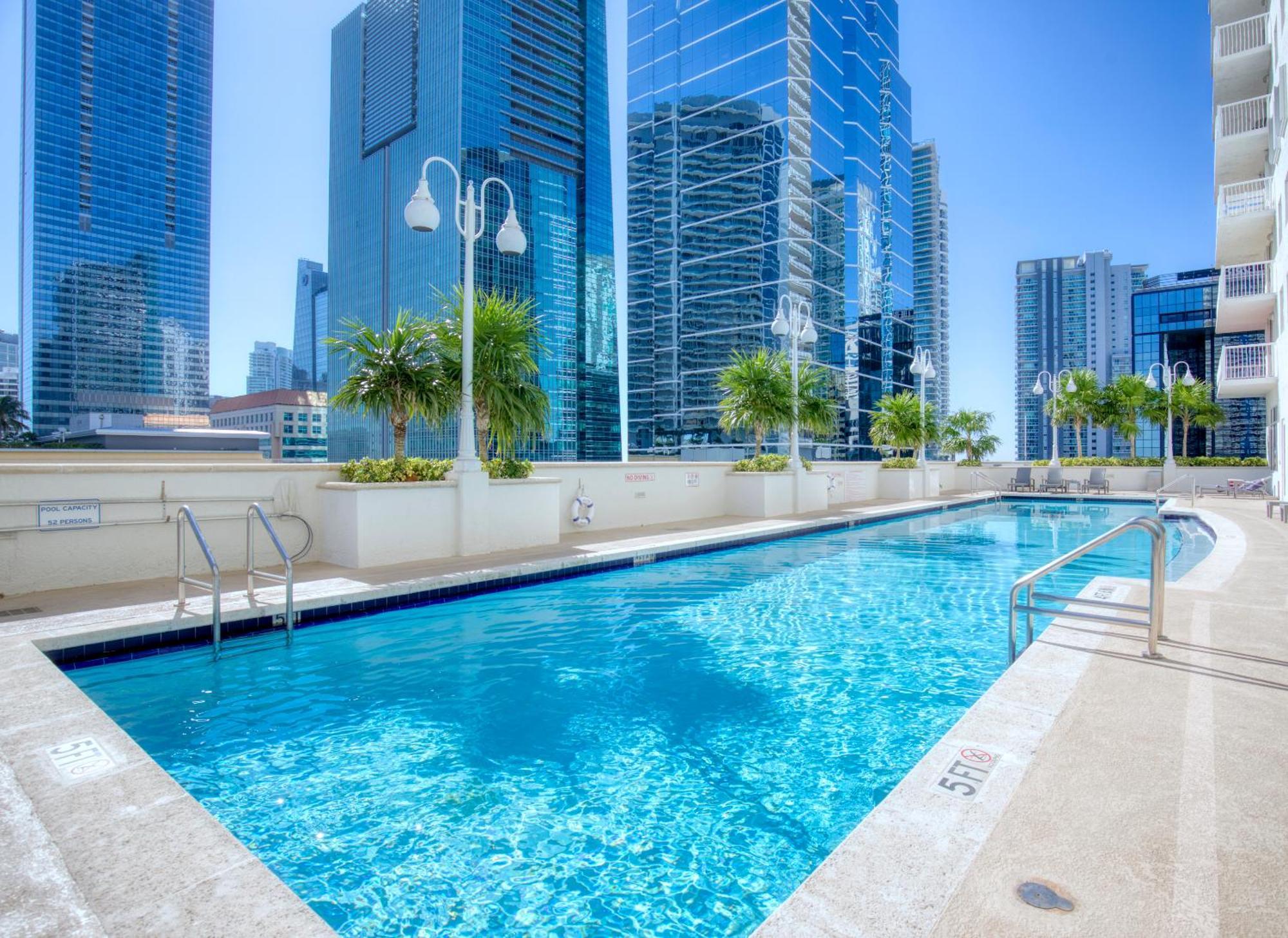 Oceanside Penthouse Apartment In Brickell Miami, Pool, Free Parking ภายนอก รูปภาพ