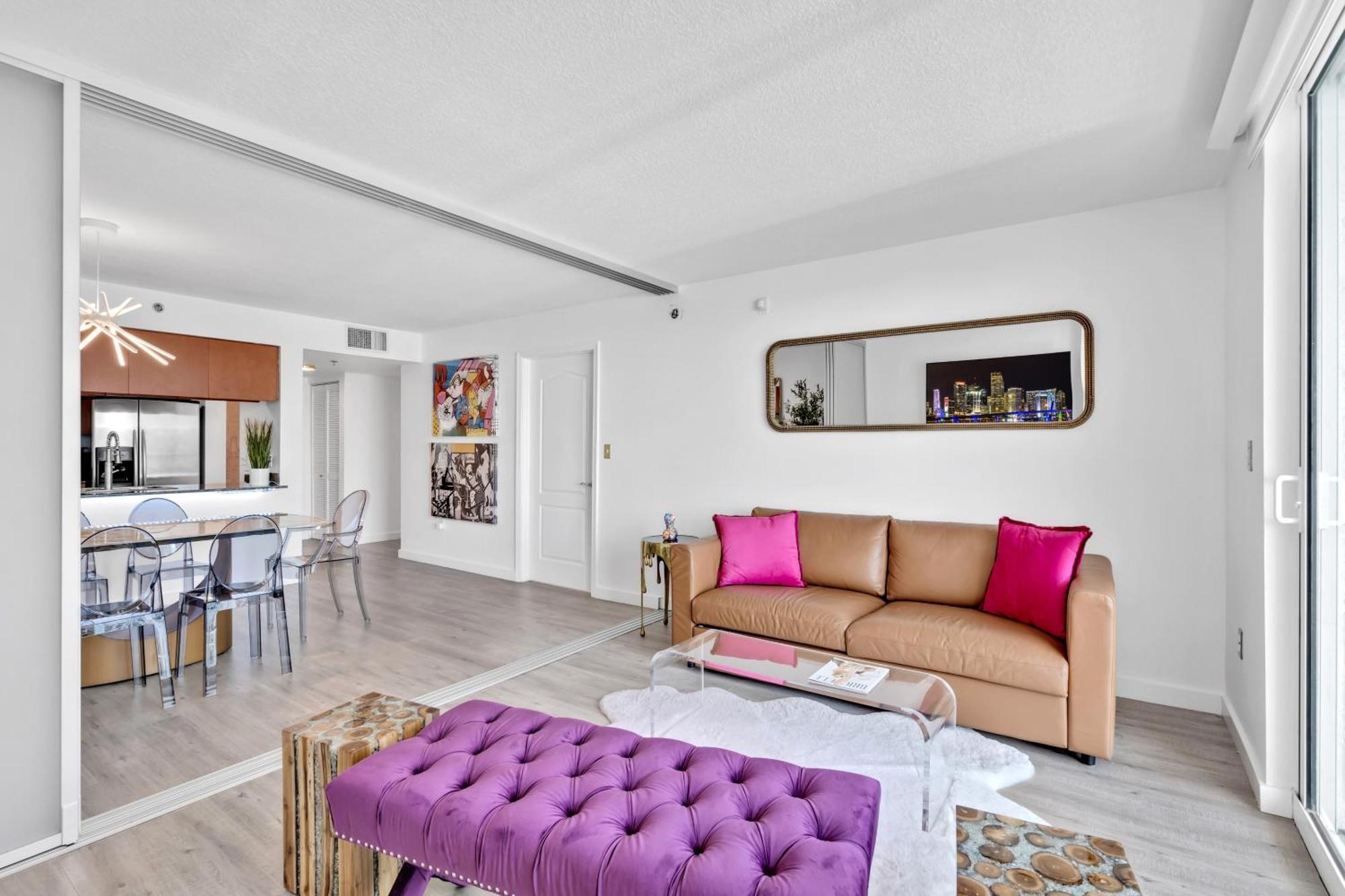 Oceanside Penthouse Apartment In Brickell Miami, Pool, Free Parking ภายนอก รูปภาพ
