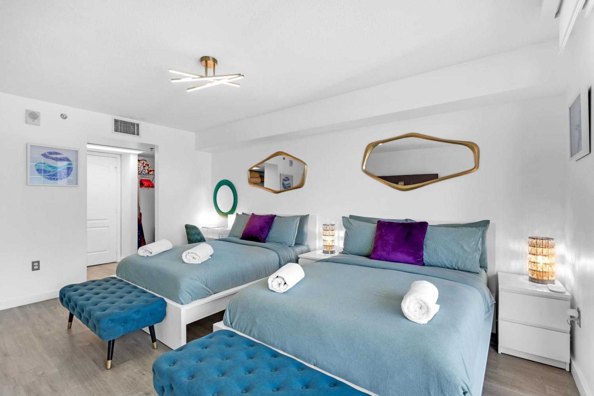 Oceanside Penthouse Apartment In Brickell Miami, Pool, Free Parking ภายนอก รูปภาพ
