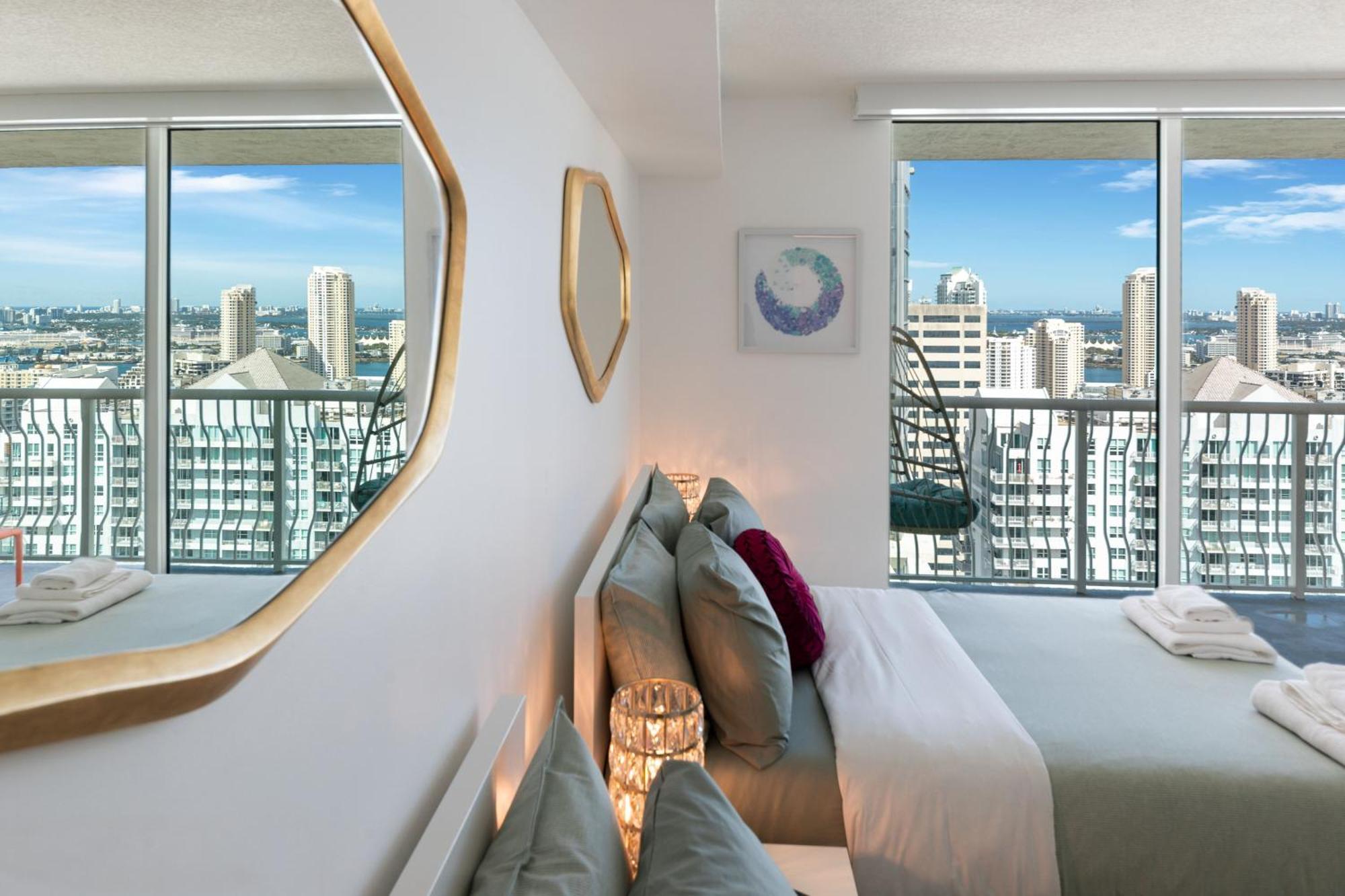 Oceanside Penthouse Apartment In Brickell Miami, Pool, Free Parking ภายนอก รูปภาพ
