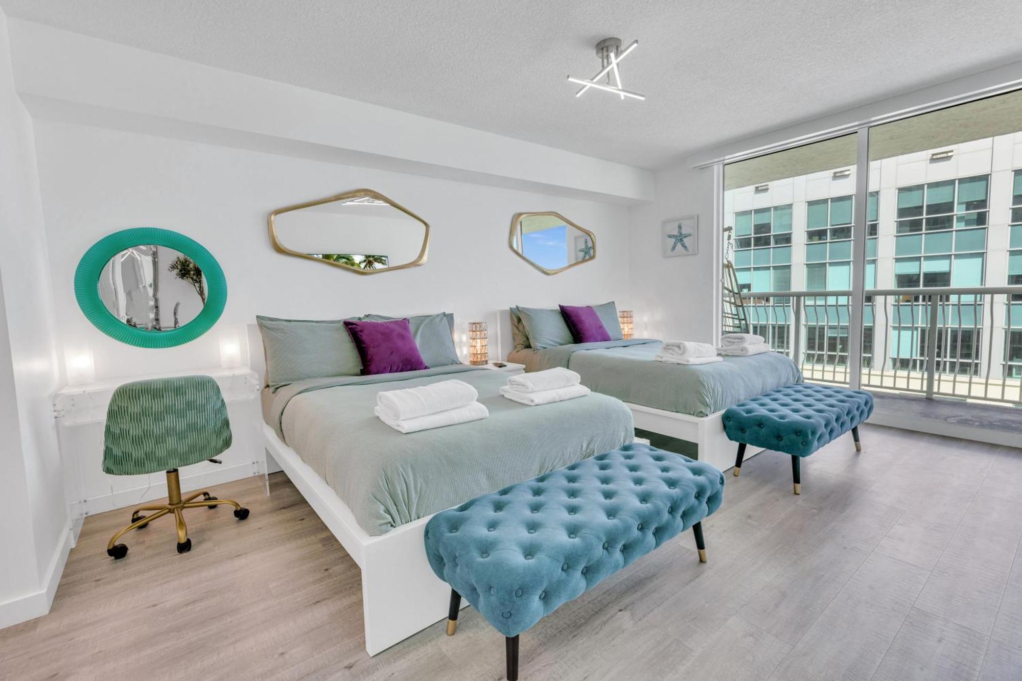Oceanside Penthouse Apartment In Brickell Miami, Pool, Free Parking ภายนอก รูปภาพ