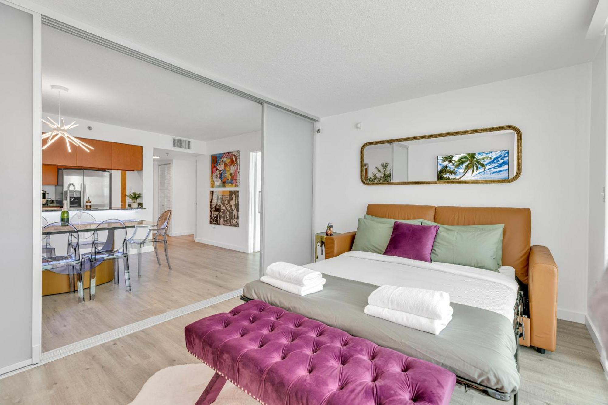 Oceanside Penthouse Apartment In Brickell Miami, Pool, Free Parking ภายนอก รูปภาพ