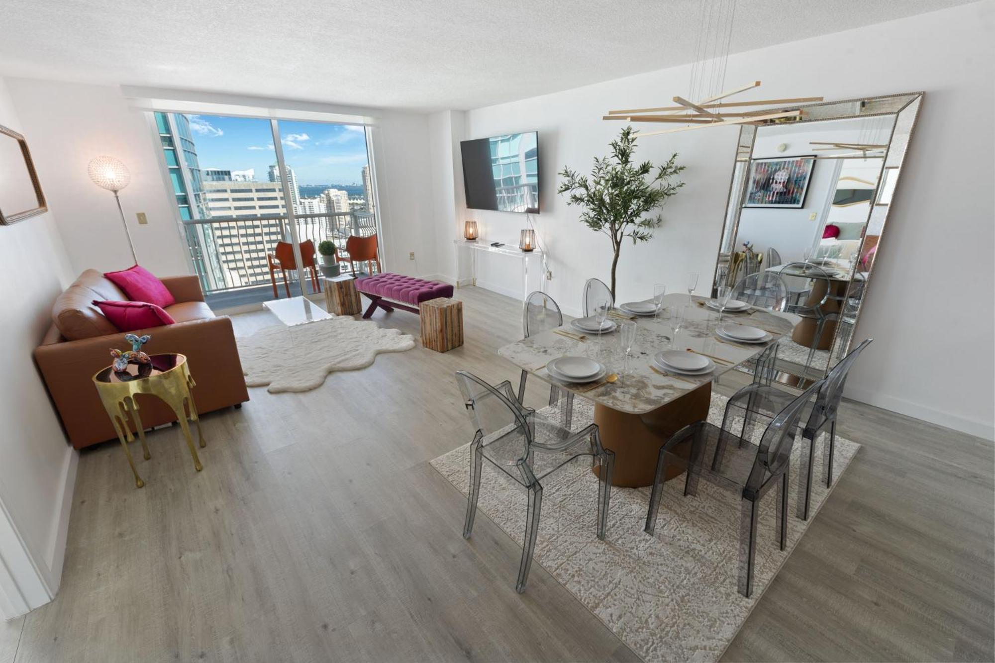 Oceanside Penthouse Apartment In Brickell Miami, Pool, Free Parking ภายนอก รูปภาพ