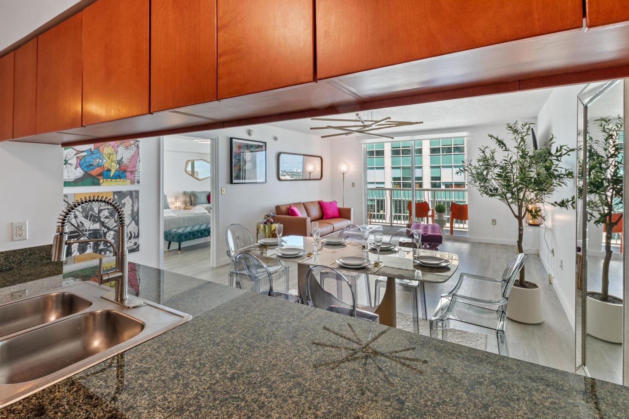 Oceanside Penthouse Apartment In Brickell Miami, Pool, Free Parking ภายนอก รูปภาพ