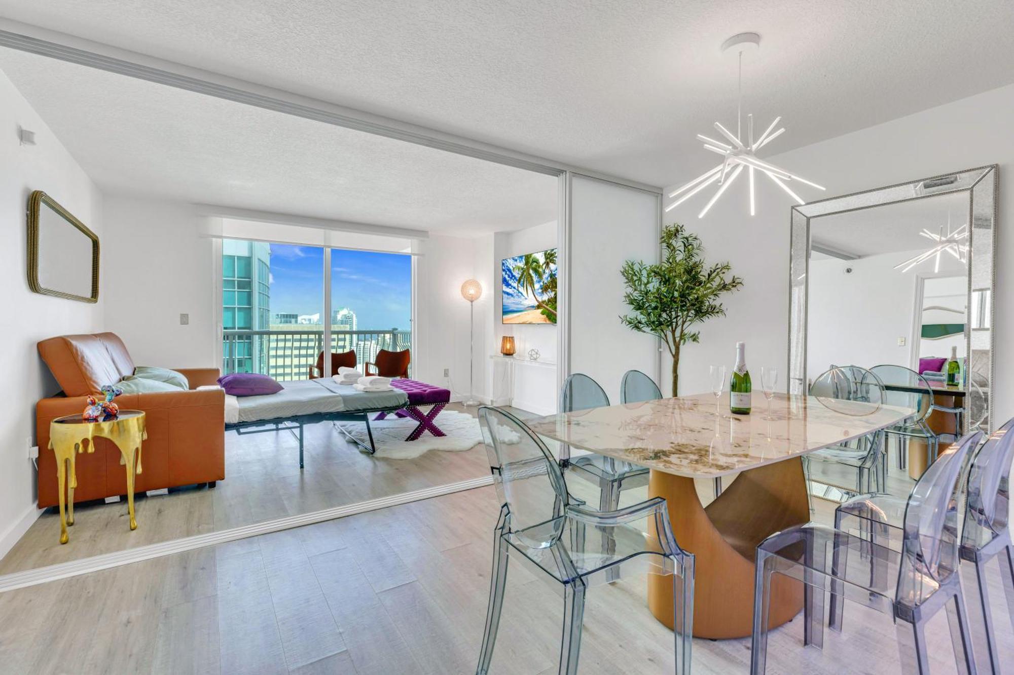Oceanside Penthouse Apartment In Brickell Miami, Pool, Free Parking ภายนอก รูปภาพ