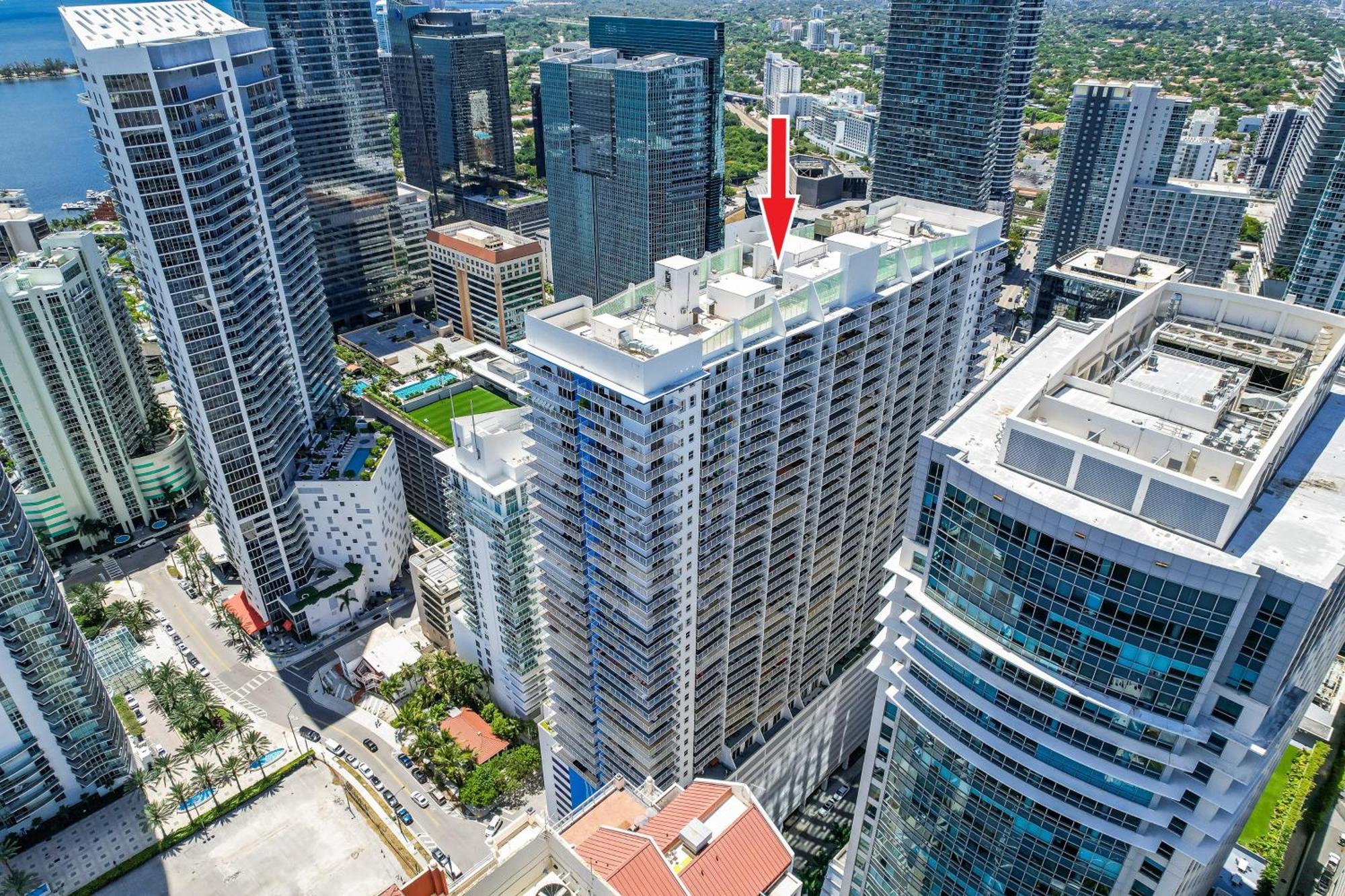 Oceanside Penthouse Apartment In Brickell Miami, Pool, Free Parking ภายนอก รูปภาพ