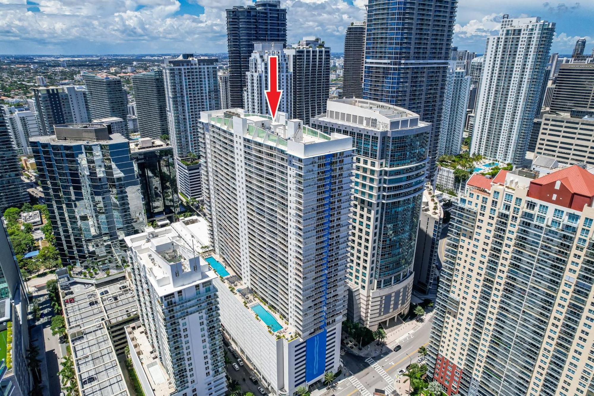 Oceanside Penthouse Apartment In Brickell Miami, Pool, Free Parking ภายนอก รูปภาพ